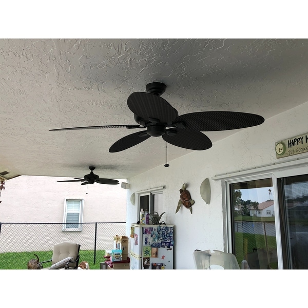 Honeywell Duvall 52 Inch Tropical Ceiling Fan With Five Wet Rated