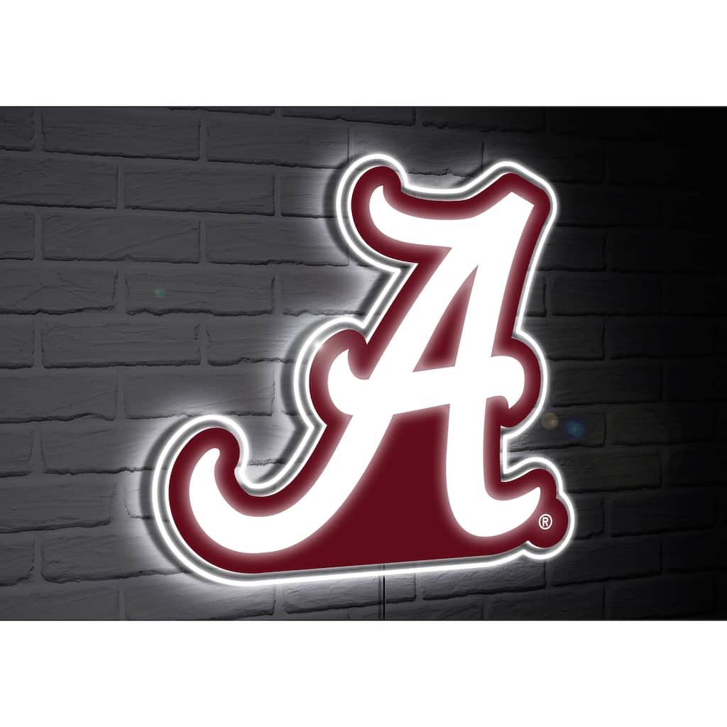 Alabama Crimson Tide Team Logo LED Wall Decor Lighted Sign