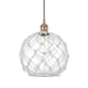 Option Antique Copper / Clear Glass / White Rope