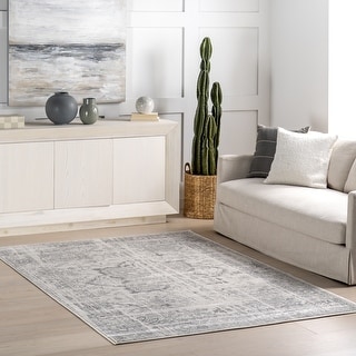 Nuloom Lissy Traditional Medallion Area Rug