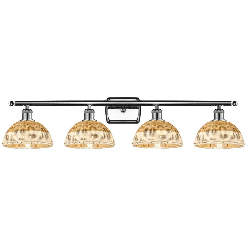 Innovations Lighting Endless Possibilities Ballston - Bristol Natural II - 4 Light 38" Bath Vanity Light - Polished Chrome