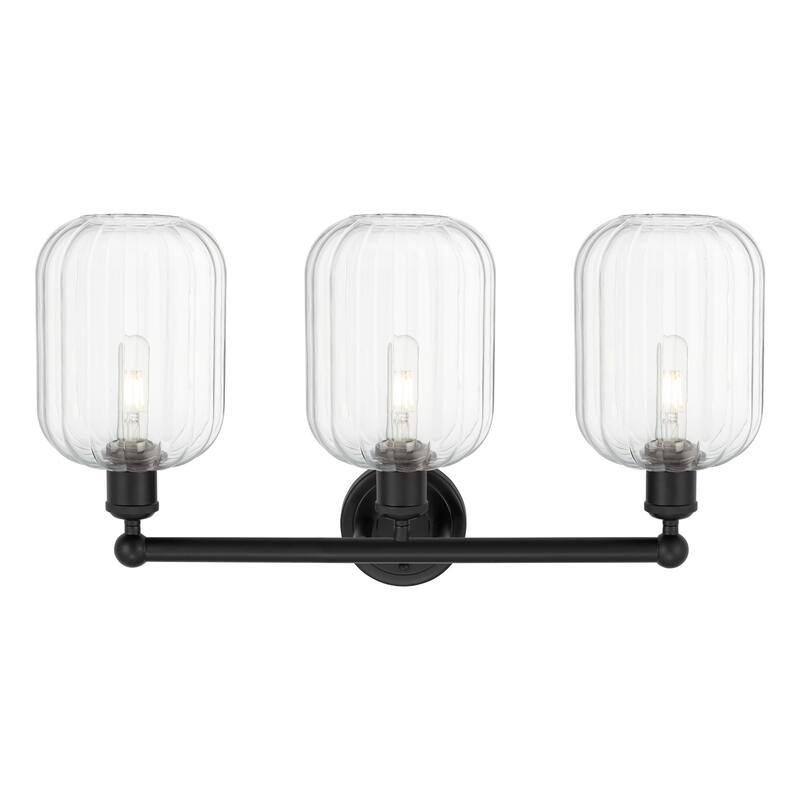 Innovations Lighting Endless Possibilities Edison - Preston - 3 Light 25" Jar Shade Bath Vanity Light
