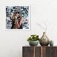 preview thumbnail 26 of 25, Oliver Gal 'Katy Hirschfeld - BraveNewWorld' Fashion and Glam Wall Art Framed Print Portraits - Brown, Black 16 x 16 - White