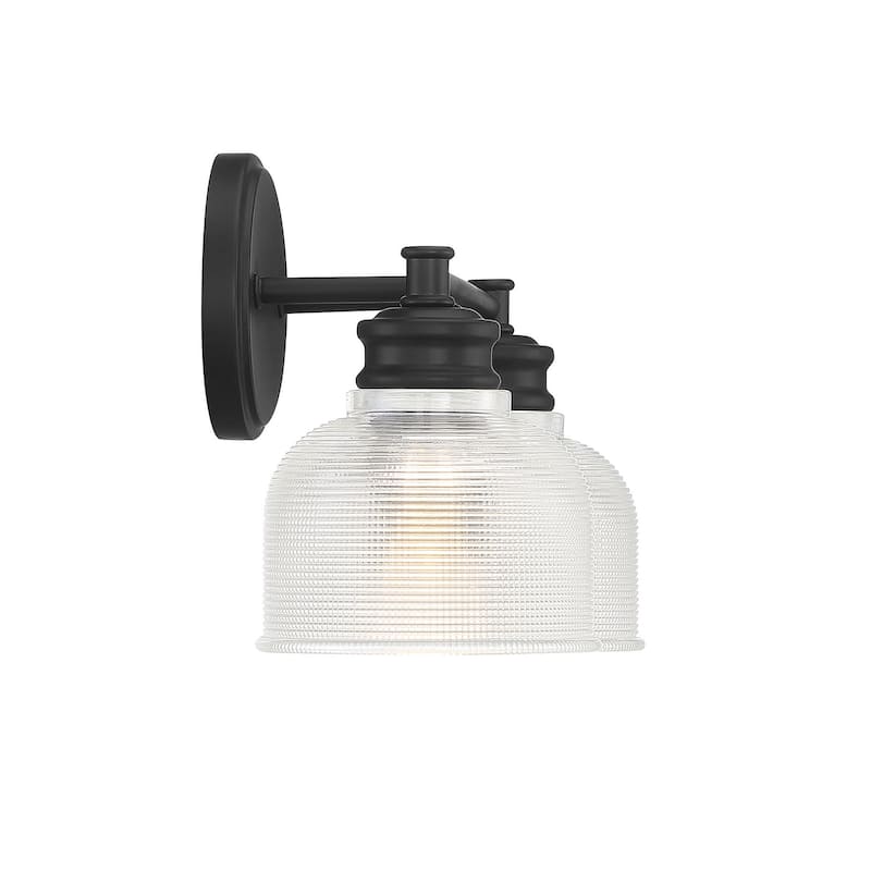 Meridian M80034 2 Light 16" Wide Bathroom Vanity Light with Halophane