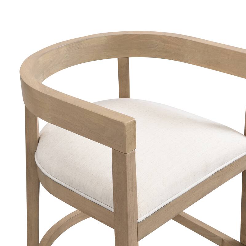 Christopher Knight Home - Riley Mid-Century Modern Round Bar Table and Rubberwood Counter Stools Set