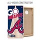 preview thumbnail 4 of 5, Atlanta Braves MLB 2x4 Cornhole Board Set