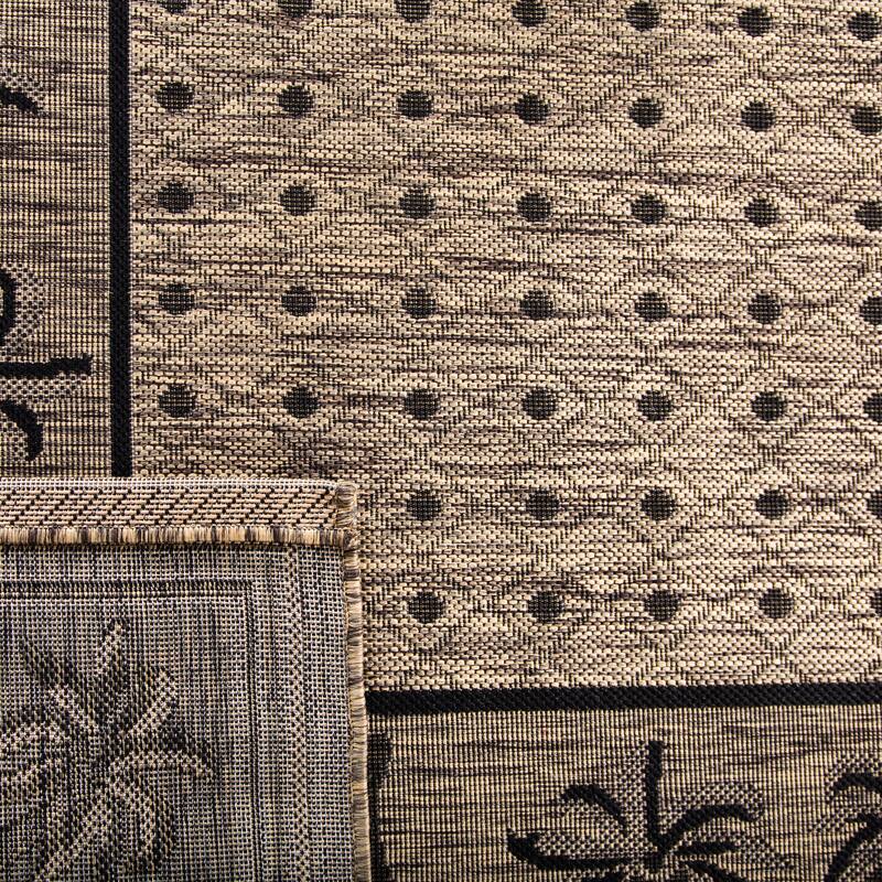 SAFAVIEH Courtyard Merilin Indoor/ Outdoor Geometric Area Rug