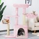 preview thumbnail 52 of 100, EROMMY Cat Tree – Multi-Level Cat Tower with Sisal Scratching Posts & Swing Ball, Modern Cat Furniture for Indoor Cats