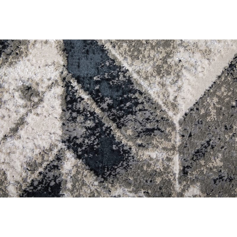 Orin R3048 Chevron Modern Area Rug