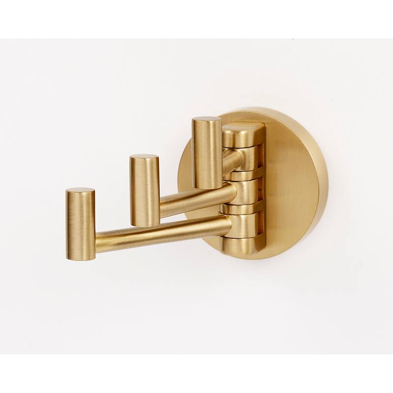 Alno Contemporary I Triple Pivoting Bathroom Towel / Robe Hook