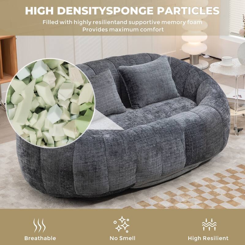 Bean Bag Sofa Lazy Sofa Durable Comfort Lounger Bean Bag Chair Couch