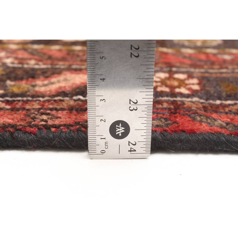 ECARPETGALLERY Hand-knotted Anadol Burgundy Wool Rug - 4'2 x 6'4