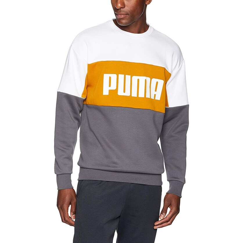 puma yellow sweater