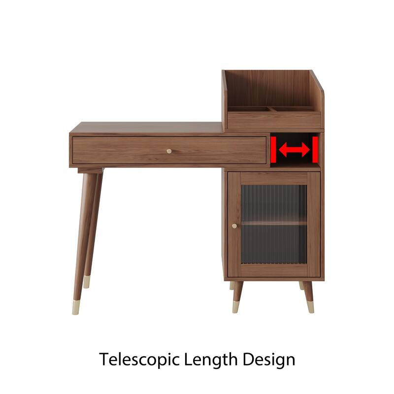 Makeup Vanity,Retractable Dressing Table
