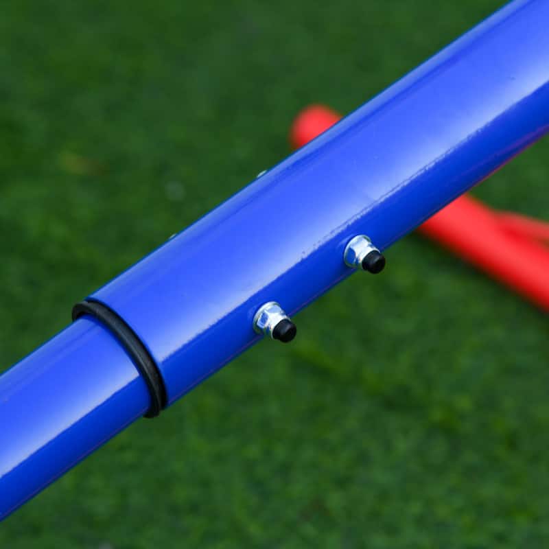 Kids Seesaw Swivel Teeter Totter with 360° Spinning, 4 Seater Seesaw Outdoor Playground Equipment for Backyard - Multicolor