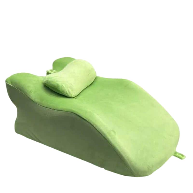Multifunctional Ergonomic Spinal Posture Support & Multi-Functional Bed Pillow Green
