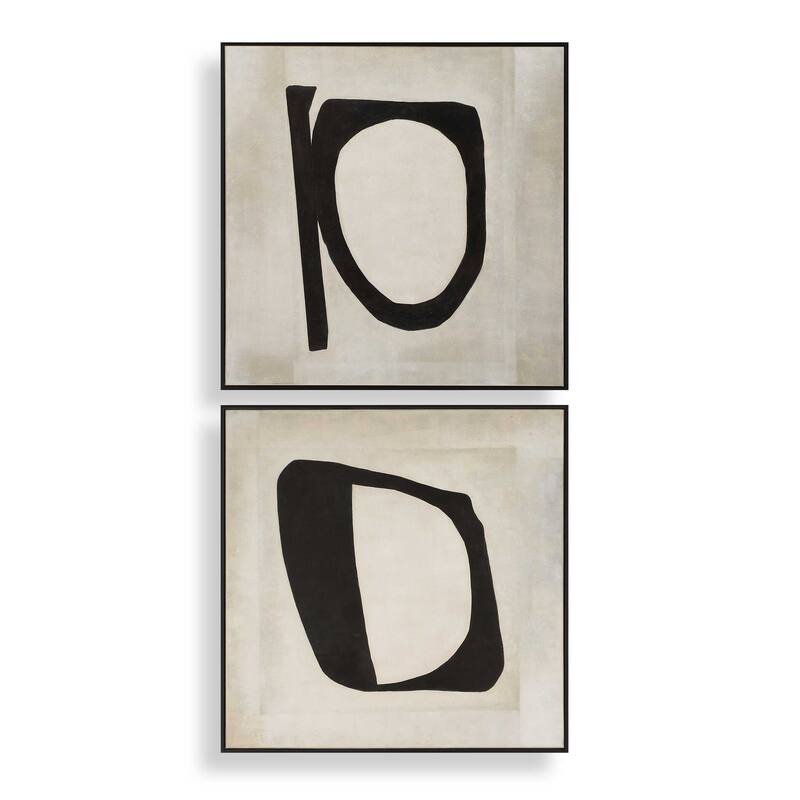 Uttermost Characters Abstract Art Set/2