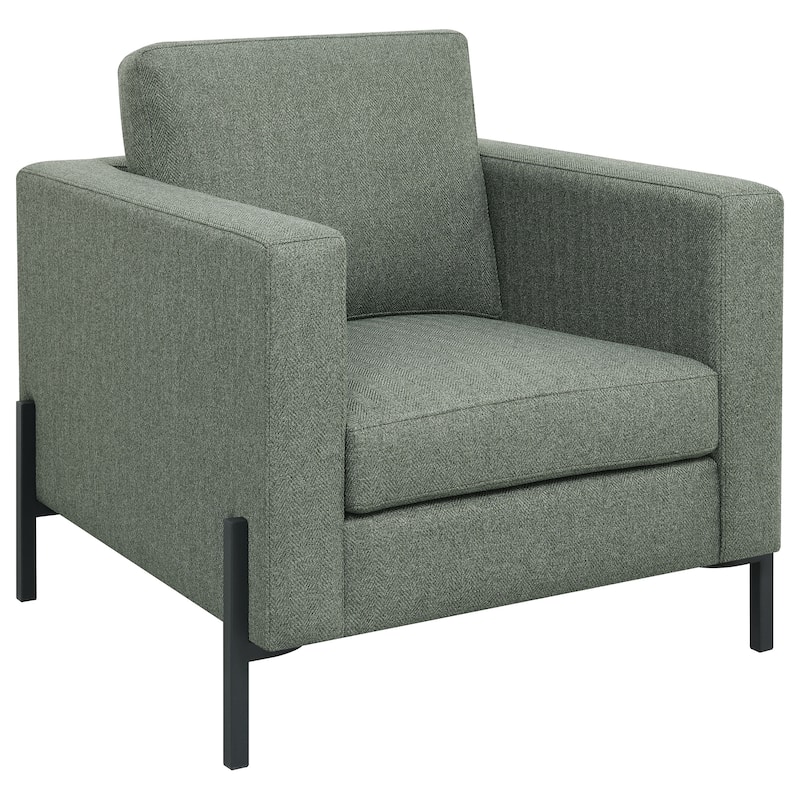 Tilly Upholstered Track Arm Accent Chair
