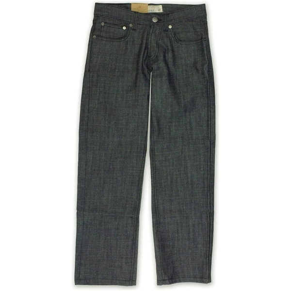 Ecko Unltd. Mens Core Relaxed Raw Coastal Straight Leg Jeans. Opens flyout.