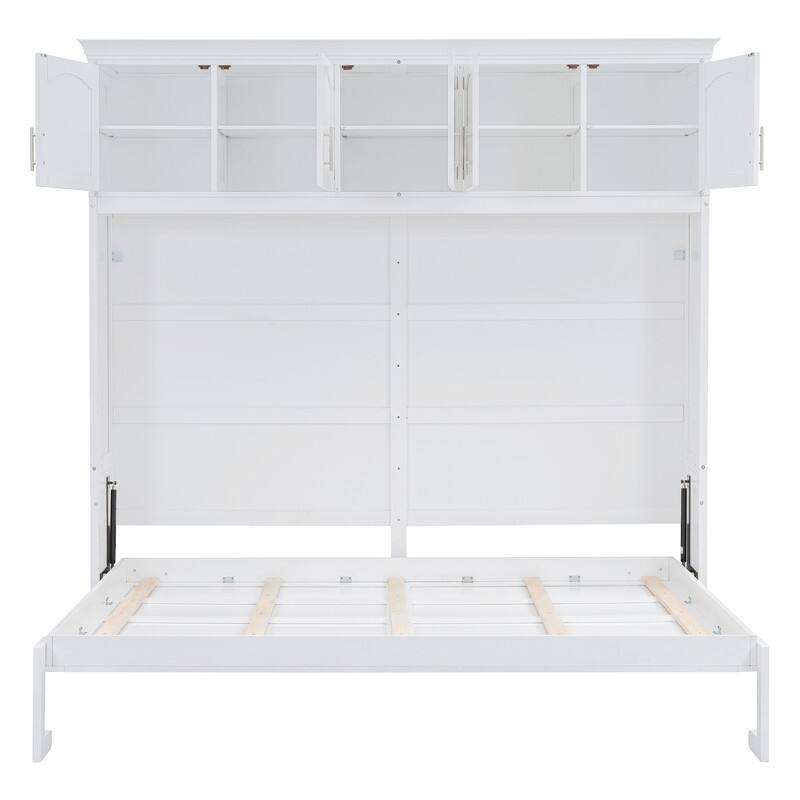 Murphy Bed Wall Bed with Top Cabinets（Full Size and Queen Size ）
