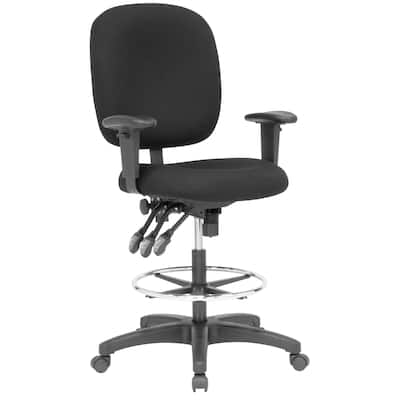 Winslow Drafting Chair with Adjustable Height, Arm, and Tilt
