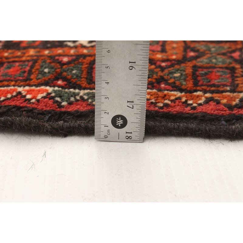 Hand-knotted Authentic Turkish Copper Wool Rug - 4'1" x 9'8"/4'1 x 9'8