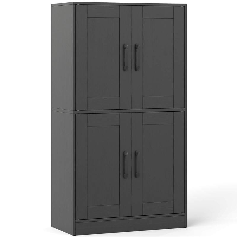 Costway Bathroom Cabinet with Doors & Adjustable Shelves Storage - See Details