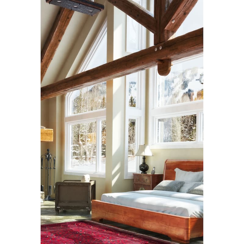 ECARPETGALLERY Hand-knotted Finest Khal Mohammadi Red Wool Rug - 5'2 x 7'5