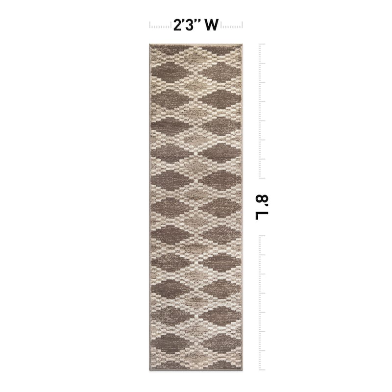 Southwestern Geometric Durable Area Rug, Perfect for Any Room