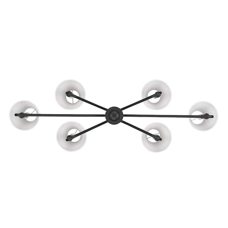 Kennedy 36.75" Wide 6-Light Linear Pendant