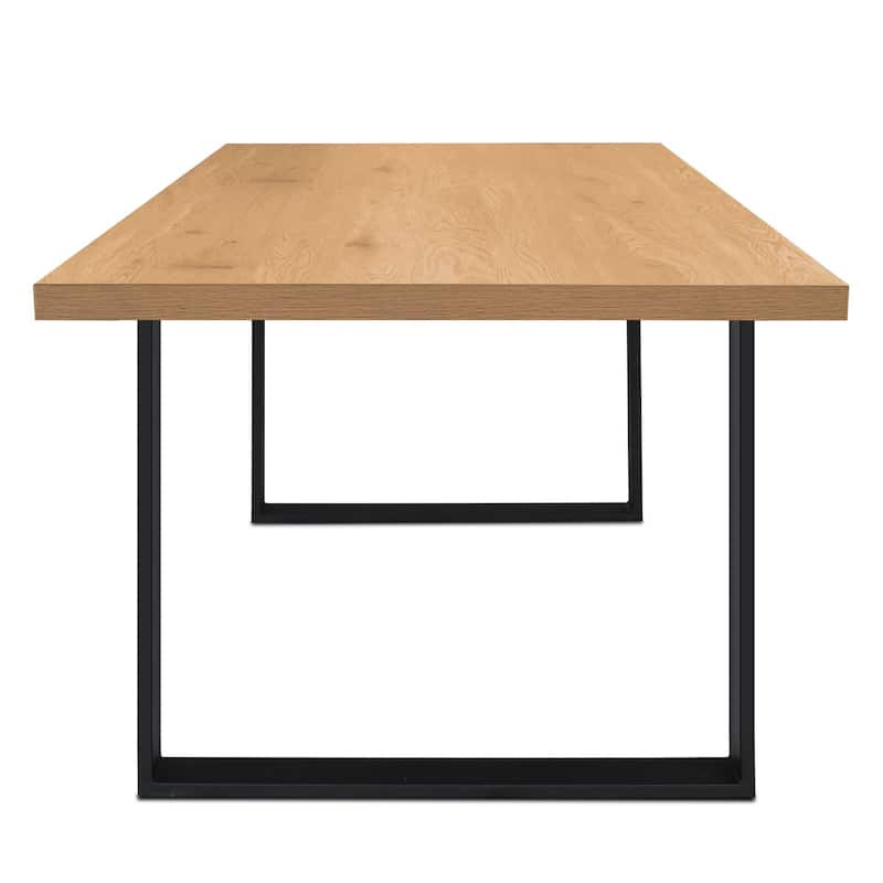 71"x31.5" Modern Rectangle Dining Table