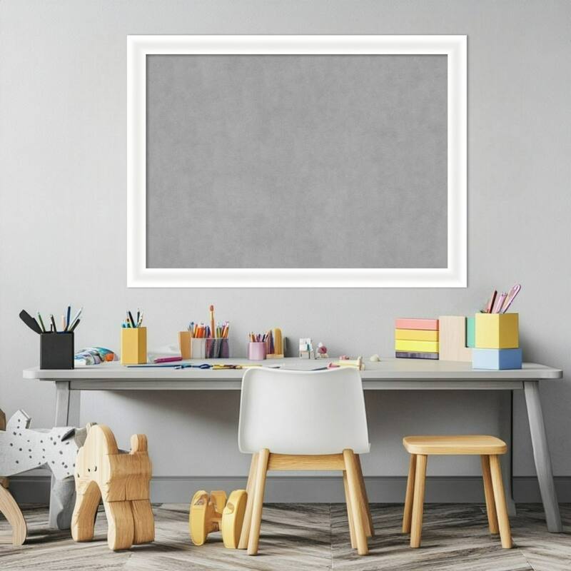 Amanti Art Oliver Black Narrow Framed