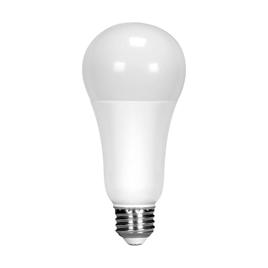 16.5 Watt A19 LED 90CRI 4000K Medium base 220 deg. Beam Angle 120 Volt 1600 Lumens CEC - White - N/A