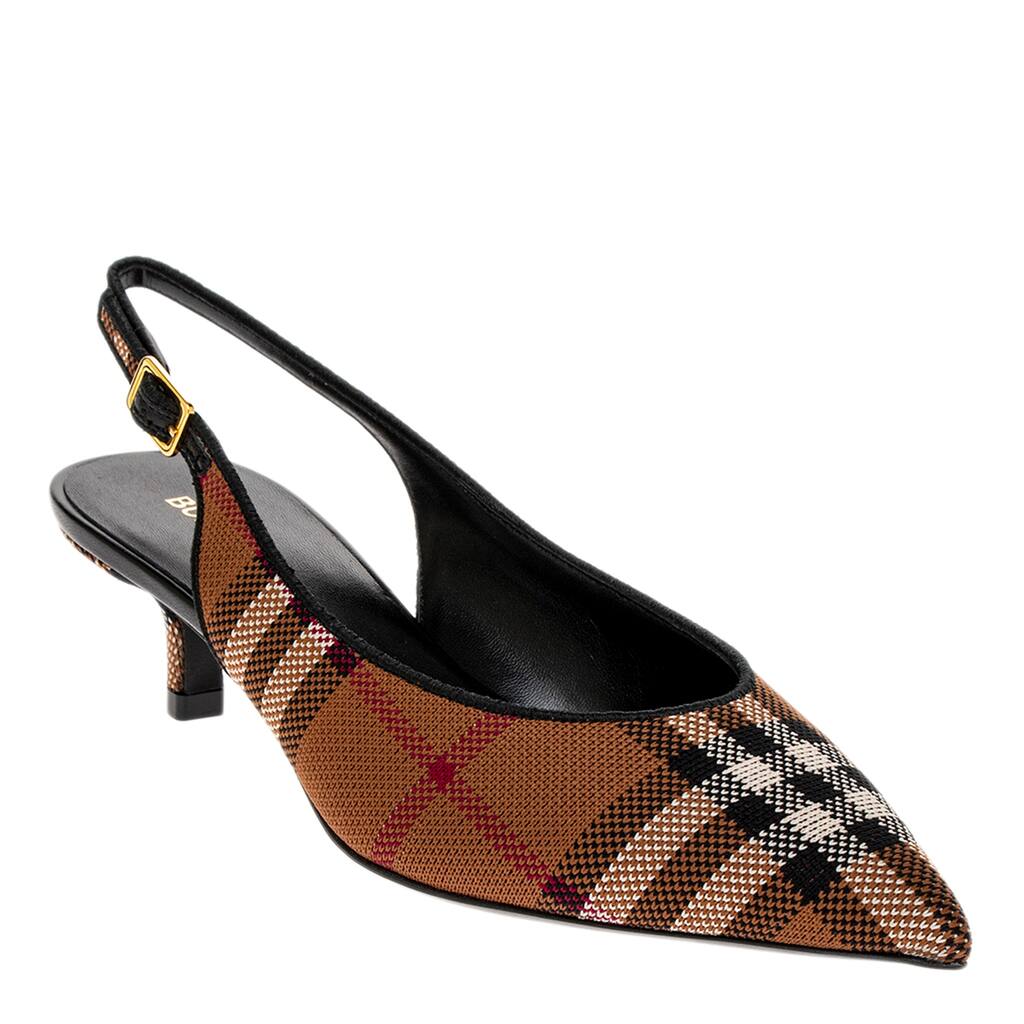 Burberry Check Slingback