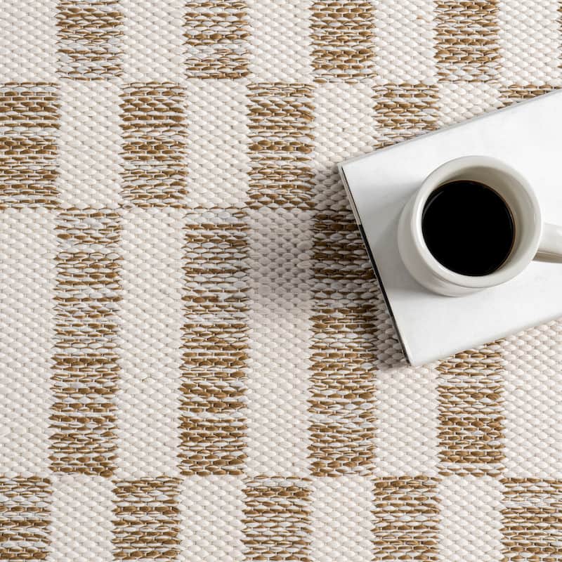 Nuloom Stormie Checkered Indoor/Outdoor Area Rug