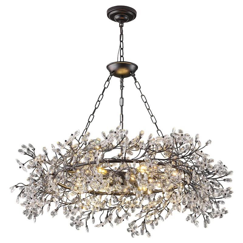 KAYLA D800/D1000/L1300 Tree Branch Chandelier Dining Pendant - Copper Color