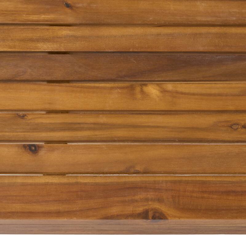 Sherwood Outdoor Acacia Wood Coffee Table by Christopher Knight Home