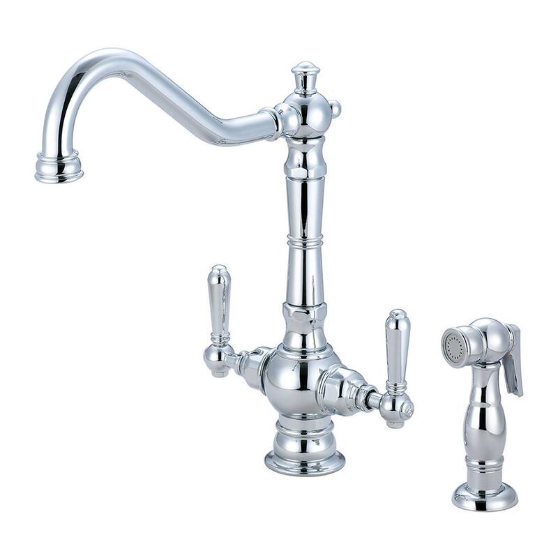 Pioneer Faucets Americana 1.5 GPM Single Hole Kitchen Faucet with