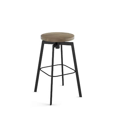 Amisco Dimitri Swivel Counter and Bar Stool