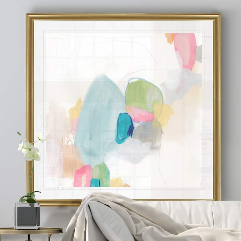 Candy Jacket II -Black Framed Print