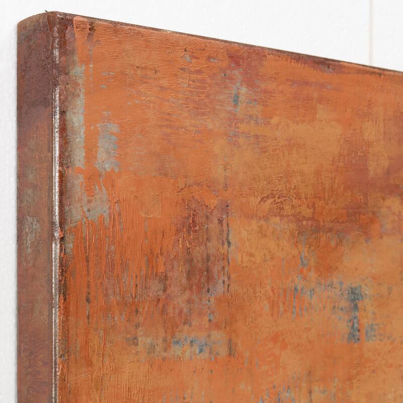 "Eiffel Tower I" Mixed Media Iron Hand Painted 3D Wall Decor