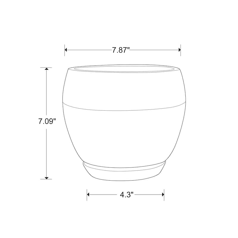 Southern Patio Kendall Egg Planter