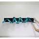 preview thumbnail 24 of 74, Statements2000 3D Metal Wall Art Accent Sculpture Black Silver Abstract Decor by Jon Allen - Knight