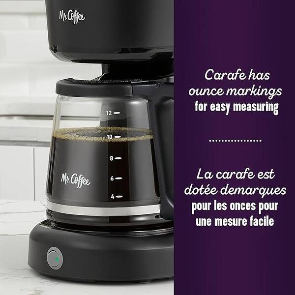 Mr. Coffee 12 Cup Coffee Maker, Black - Bed Bath & Beyond - 41018843