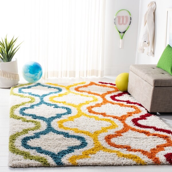 rainbow playroom rug