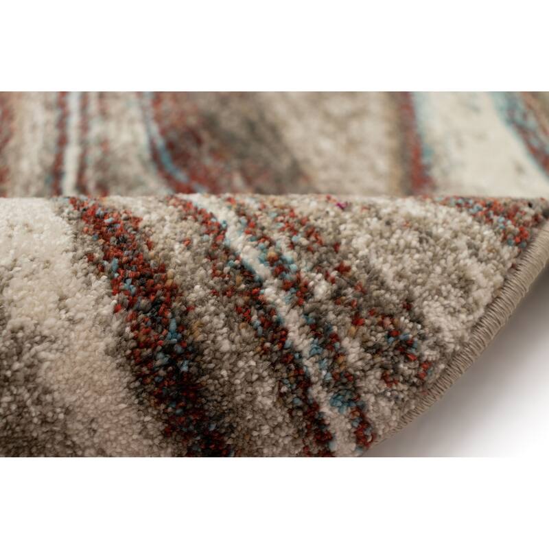 Liora Manne Ashford Agate Indoor Rug Red