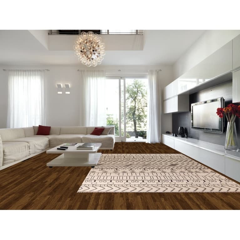 Moroccan Oriental Large Area Rug Hand-Knotted Wool Carpet - 9'8"x 14'2"