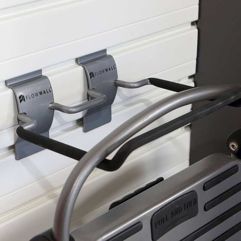16 Piece Slatwall Panel, Hook, Shelf Storage Set