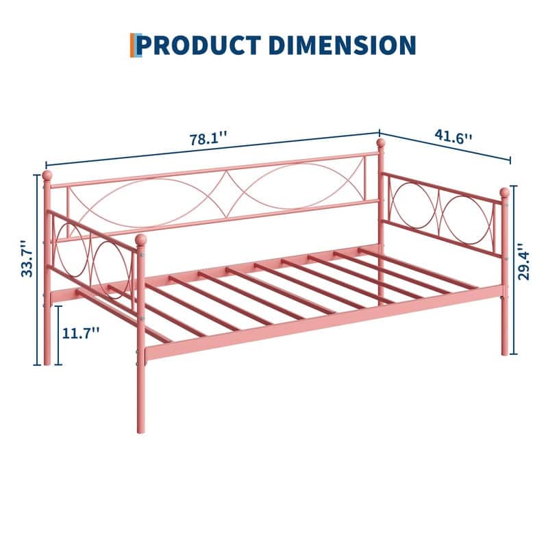 Twin Size Sofa Bed with Headboard