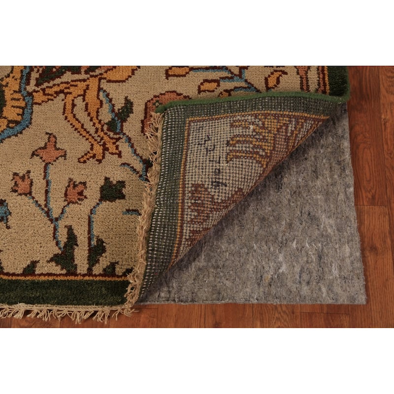 Animals Design Ziegler Indian Foyer Rug Hand-Knotted Wool Carpet - 2'8"x 6'0"